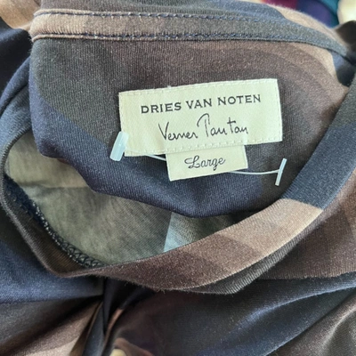 Pre-owned Dries Van Noten Printed Cotton Mens T Shirt