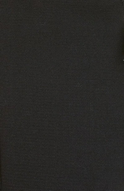 Shop Area Butterfly Crystal Stretch Wool Bustier Top In Black