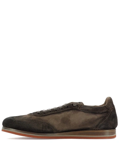 Shop Fabi "jesse" Lace-up Shoes In Brown