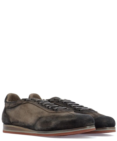 Shop Fabi "jesse" Lace-up Shoes In Brown