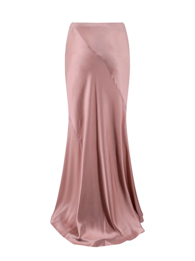 Shop Alberta Ferretti Skirt In Pink
