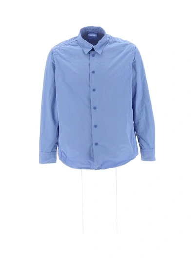 Shop Aspesi Shirts In Light Blue