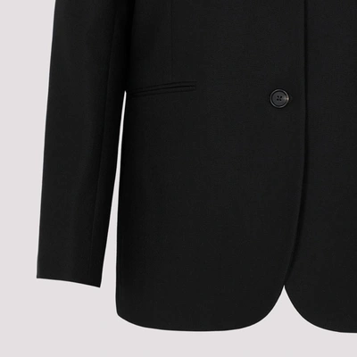 Shop Totême Tailored Suit Jacket In Black