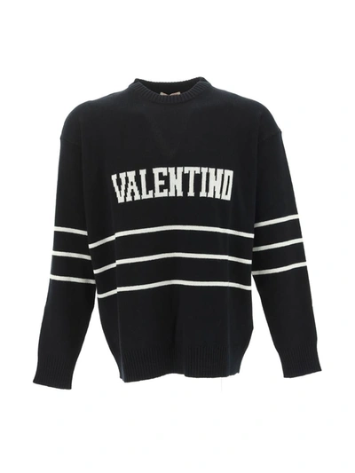 Shop Valentino Knitwear In Black