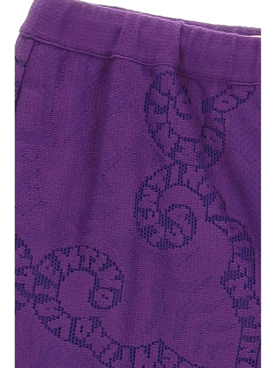 Shop Valentino Shorts In Astral Purple