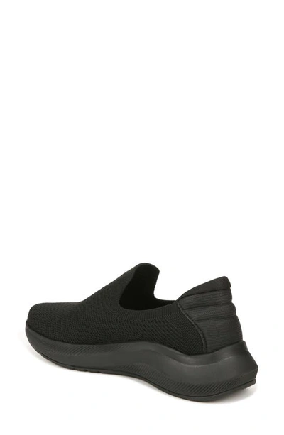 Shop Ryka Fling Knit Slip-on Sneaker In Black