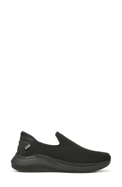 Shop Ryka Rykä Fling Knit Slip-on Sneaker In Black