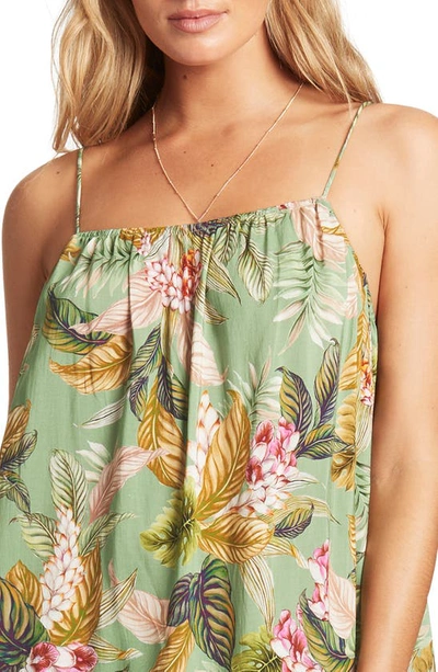 Shop Sea Level Cover-up Sundress In Green