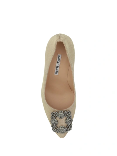 Shop Manolo Blahnik Hangisi Pumps