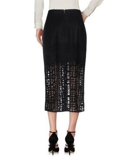 Shop Jason Wu Midi Skirts In Black