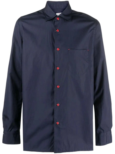 Shop Kiton Nerano Shirt In Blue