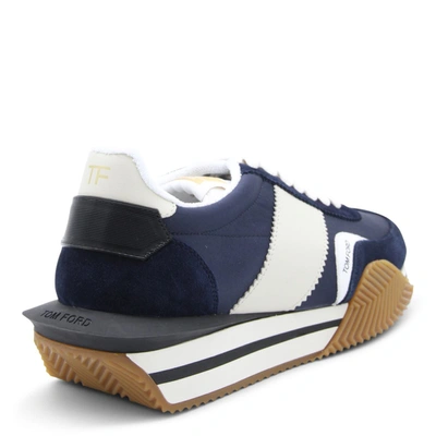 Shop Tom Ford Sneakers In Blue