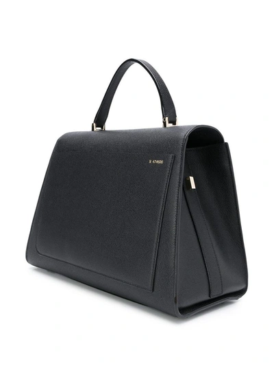 Shop Valextra Totes In Nn Nero