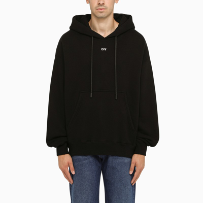 Shop Off-white ™ | Black Hoodie With Logo