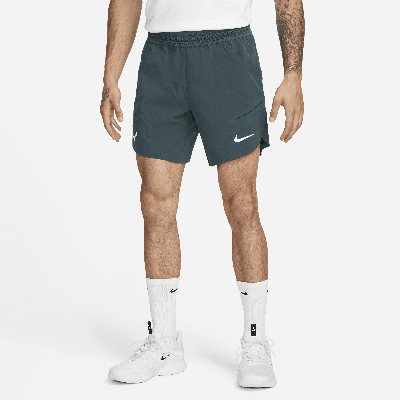 Shop Nike Rafa  Men's Dri-fit Adv 7" Tennis Shorts In Green