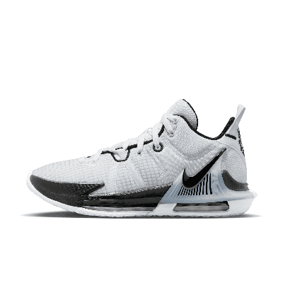 Shop Nike Men's Lebron Witness 7 (team) Basketball Shoes In White