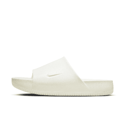Shop Nike Men's Calm Slides In White