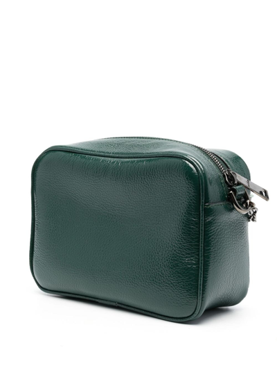 Shop Hogan H-bag Camera Crossbody Bag In Green
