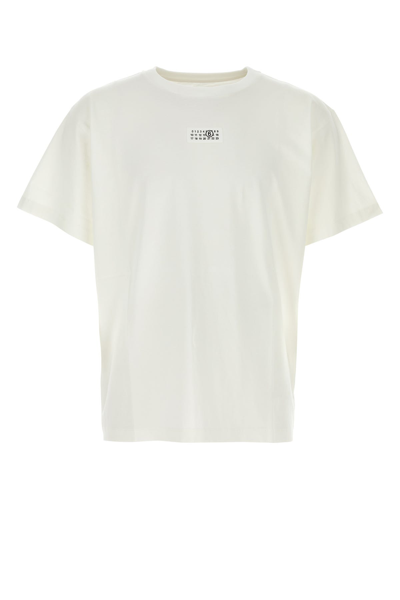 Mm6 Maison Margiela T-shirt-xl Nd Male In White | ModeSens