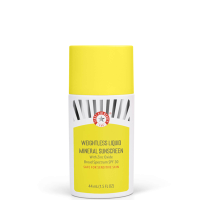 Shop First Aid Beauty Weightless Liquid Mineral Sunscreen With Zinc Oxide Spf 30 1.7 oz