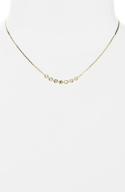 Lana Mini Miami Remix Chain Necklace In 14k Yellow Gold
