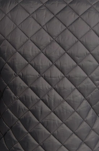 Shop Barbour Barlow Quilted Vest In Charcoal