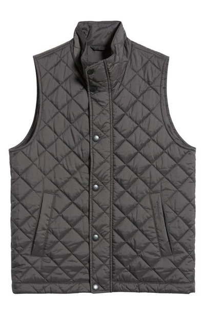 Barbour Barlow Quilted Vest In Charcoal