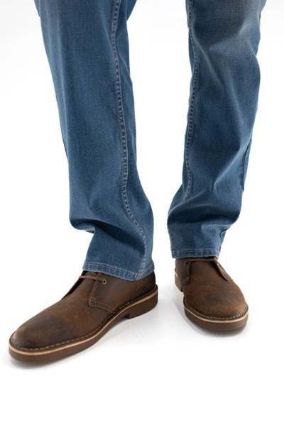 Shop Devil-dog Dungarees Slim Straight Leg Jeans In Peak