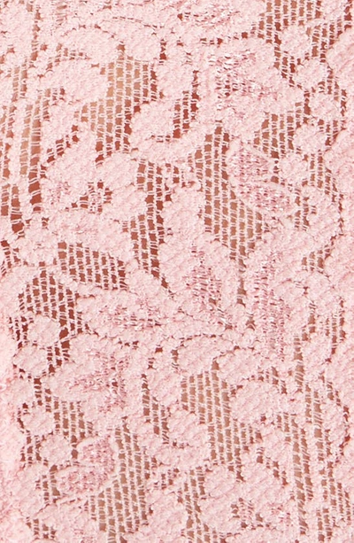 Hanky Panky Original-rise Organic Cotton Lace-trim Thong In Pink Lemonade