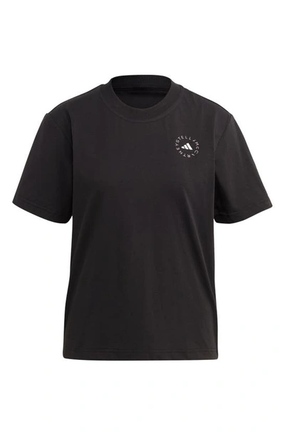 Shop Adidas By Stella Mccartney Truecasuals Oversize T-shirt In Black
