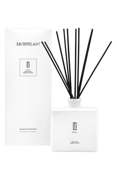 Shop Archipelago Botanicals Luxe Reed Diffuser In Napa