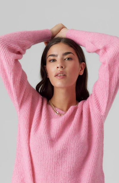 Shop Vero Moda Ruby Boatneck Sweater In Pink