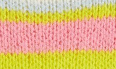 Vero Moda Laney Stripe Pullover Sweater In Sulphur Spring