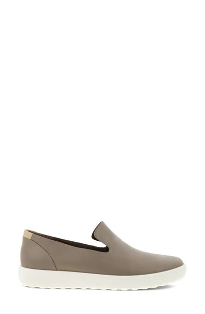 Shop Ecco Soft 7 Slip-on Sneaker In Taupe/ Powder