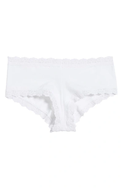 Hanky Panky Supima® Cotton Boyshorts In White