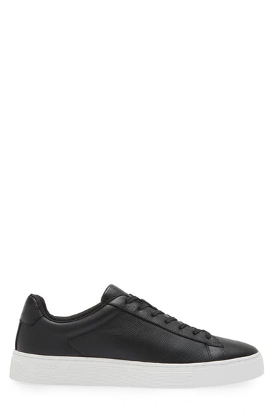 Shop Hugo Boss Rhys Sneaker In Black