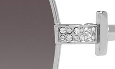 Tiffany & Co 59mm Gradient Irregular Sunglasses In Grey Gradient