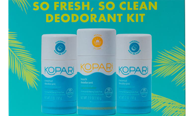 Shop Kopari So Fresh, So Clean Deodorant Set $48 Value