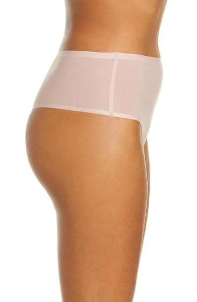 Chantelle Lingerie Soft Stretch Seamless Retro Thong In Rose Authentique-vf