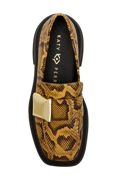 Katy Perry The Geli Combat Loafer In Mustard Multi