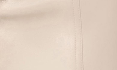 Shop Avec Les Filles Faux-ever Leather™ Cargo Trousers In Bone