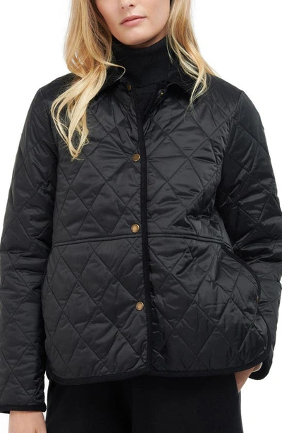Barbour Clydebank Quilted Jacket In Black