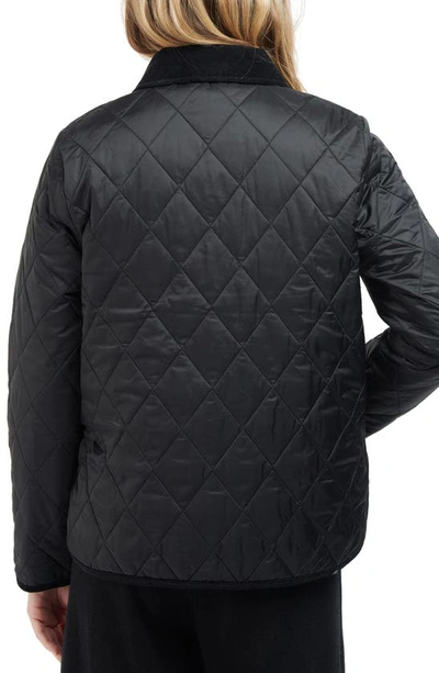 Barbour Clydebank Quilted Jacket In Black
