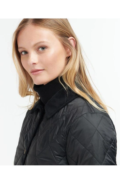 Barbour Clydebank Quilted Jacket In Black