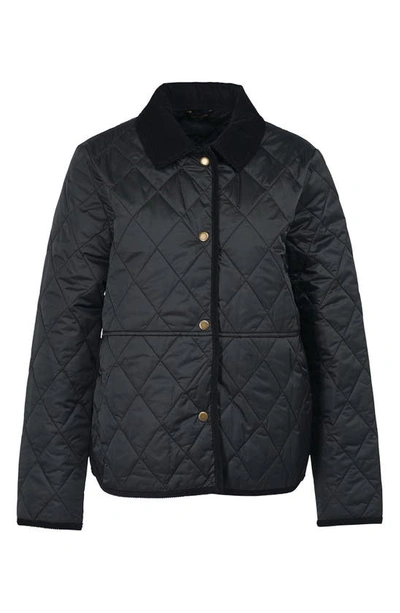 Barbour Clydebank Quilted Jacket In Black