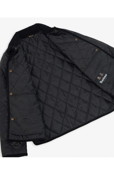 Barbour Clydebank Quilted Jacket In Black