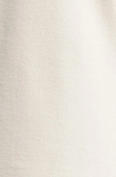 Thread & Supply Hooded Fleece Shacket In Ivory