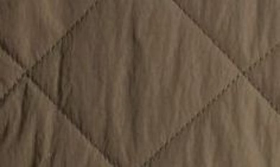 Thread & Supply Faux Shearling Collar Dad Jacket In Burnt Olive