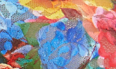 Hanky Panky Printed Retro Bralette In Bold Blooms