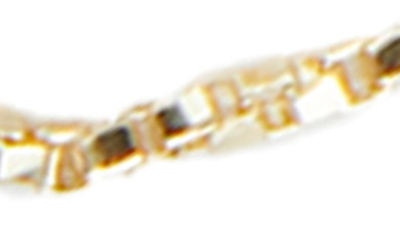 Argento Vivo Box Chain Necklace In Gold